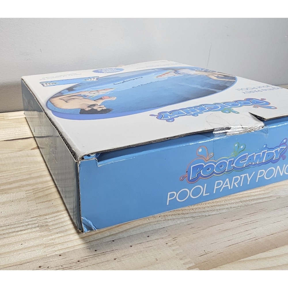 Pool Candy Inflatable Pool Party Pong Game New in Box - Picture 10 of 13